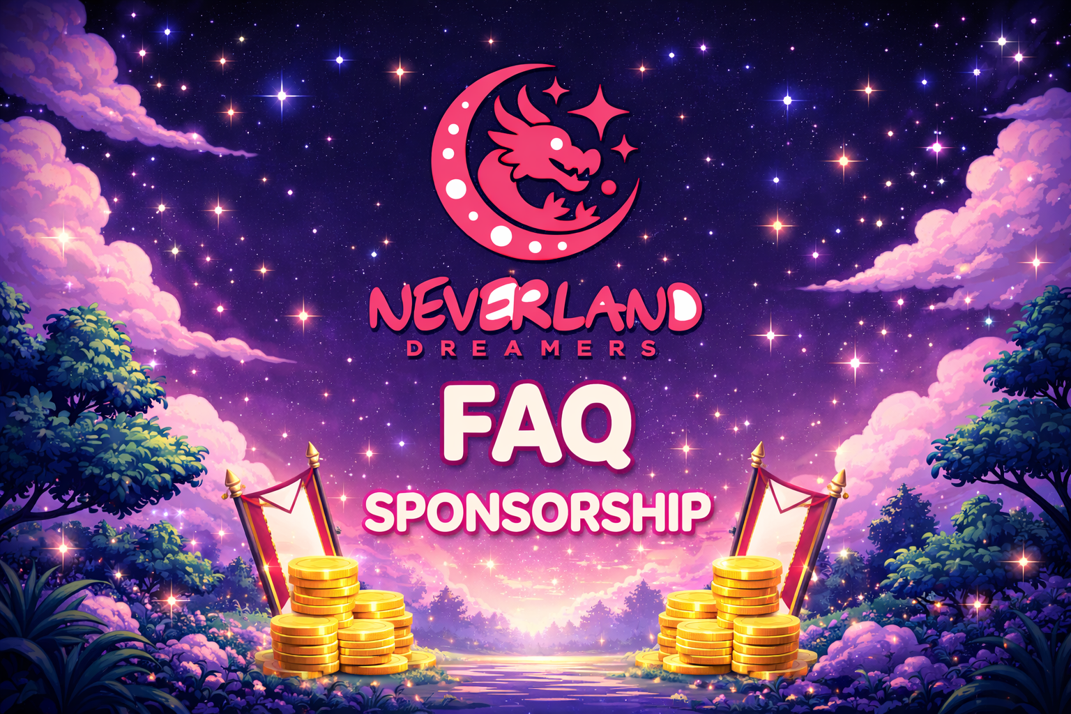 neverland dreamers faq sponsorship